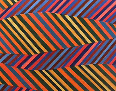 Color Theory Cut Paper Compositions