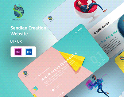 Project thumbnail - Sendian Creation Website