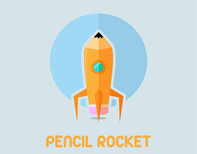 Pencil Rocket Logo