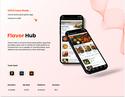 Home Made Food Subscription App