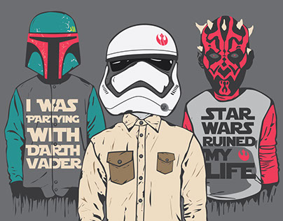 Star Wars Fanart Stickers