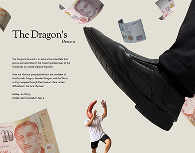 The Dragon's Descent Motion Graphic