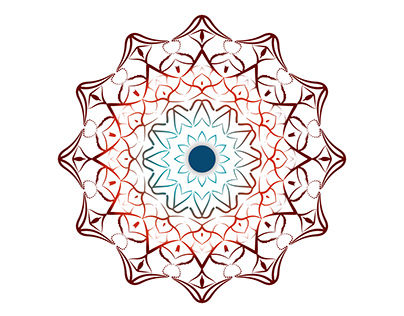 Lineal Mandala Design