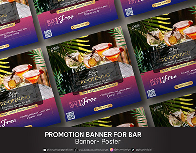 Project thumbnail - PROMOTION BANNER FOR BAR - POOL BAR