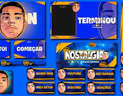 STREAM PACK YOUTUBE E TWITCH