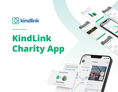 Kindlink CSR Charity App UX UI Design
