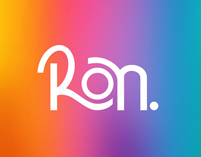 Ron Logotype Design Sketch to Finish