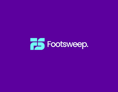 Footsweep logo design concept