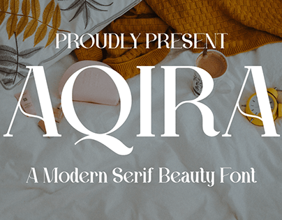 Aqira - Modern Serif Beauty Font
