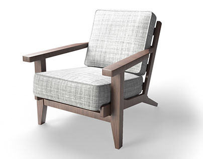 Furniture Chair Modeling in 3ds Max