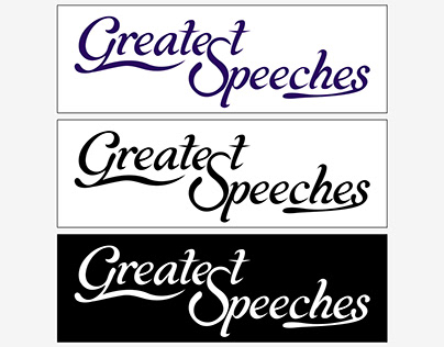 Freelance Logo Design (Greatest Speeches)