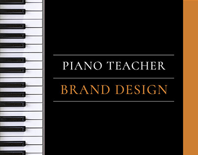 Project thumbnail - PIANO TEACHER BRAND IDENTITY