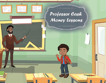 Professor Cash Money Lessons | Children Illustration