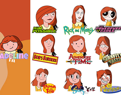 Arte.Jag: Madeline in different art style.
