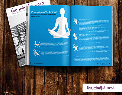 The Mindful Word - Online Magazine, Editorial Design