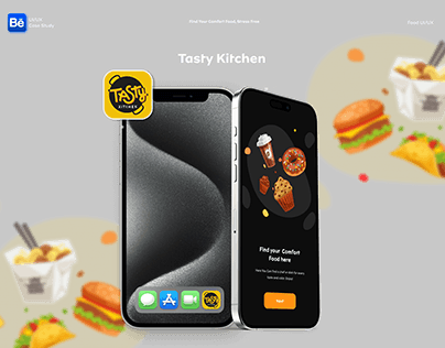 Tasty Kitchen - Food UI Design