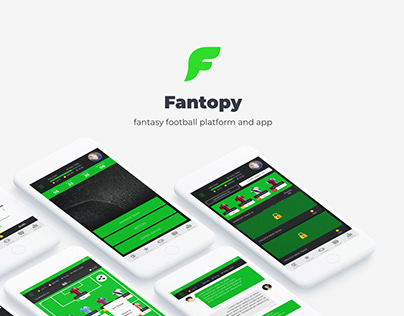 Web & UX UI design - Fantopy fantasy football