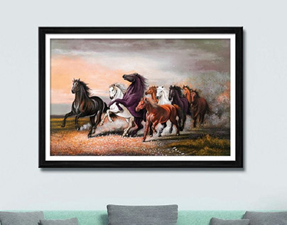 Serene Horse Paintings for a Peaceful Atmosphere