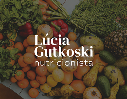 Project thumbnail - Identidade Visual | Lúcia Gutkoski Nutricionista