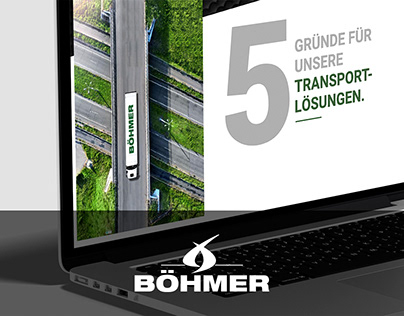 BÖHMER Transport Website Relaunch