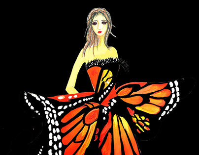 Collection inspired by MONARCH BUTTERFLY