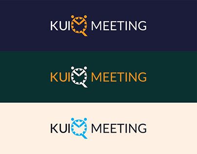 "KUIQ MEETING" Service Provider Company Logo Design