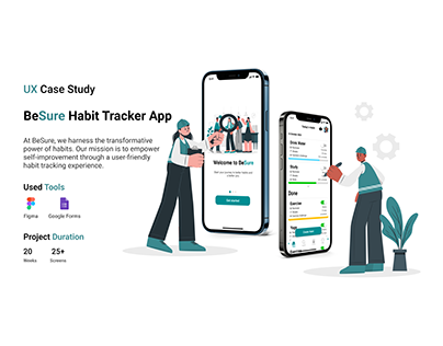 Habit tracker - UX Case Study