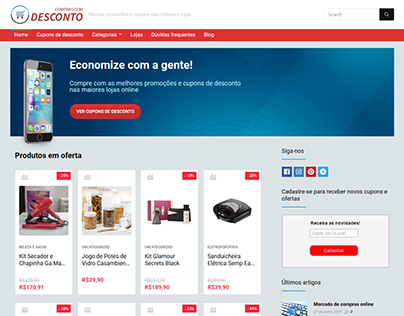 Site - Compras com Desconto