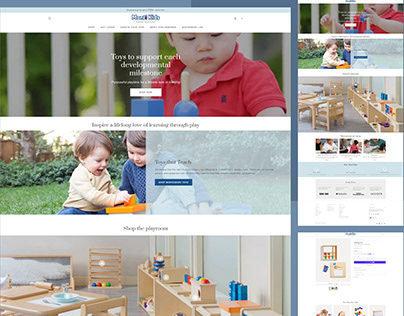 Shopify Plus Design & Development (Monti Kids)
