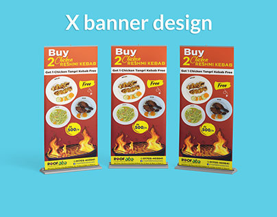 X Banner design