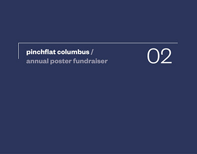 Pinchflat Columbus - Annual Poster Fundraiser