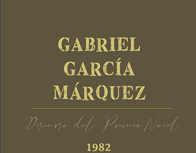 Diagramación Discurso Novel de Gabriel García Márquez