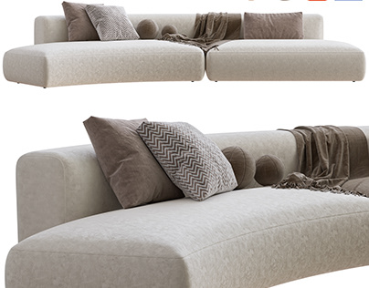 MDF Italia Cozy Curve Sofa