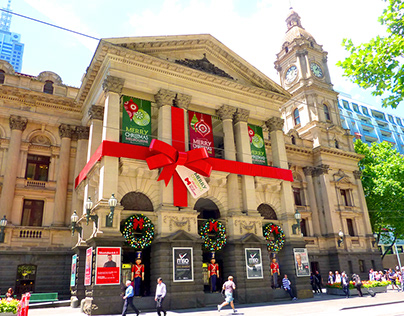 City of Melbourne – Christmas branding & decorations
