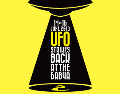 Branding, Illustration & Print design for UFO Fest