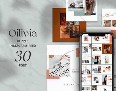 Oilivia Puzzle Instagram Feed