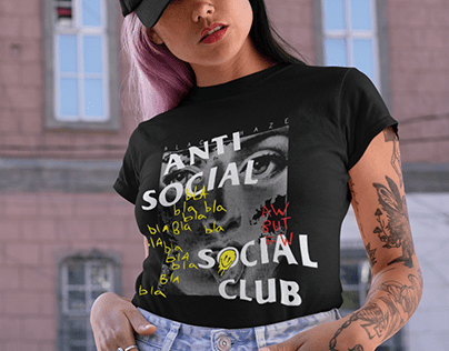 AntiSocialSocialClub t-shirt