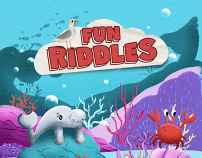 Fun Riddles / Nature - Children's Riddle Book Designs