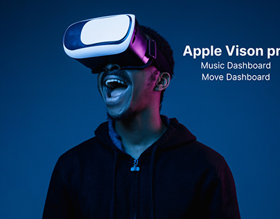 Apple Vision pro | Music dashboard