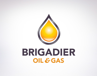 Brigadier Oil & Gas Logo & Business Cards