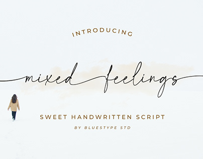 Mixed Feelings Handwritten Font