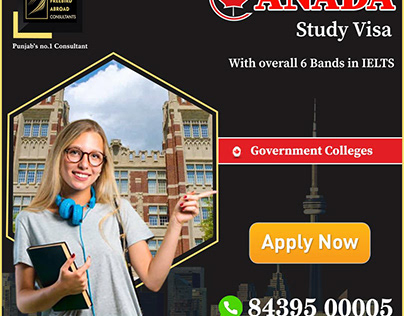 Canada Study Visa With Overall 6 Bands in IELTS