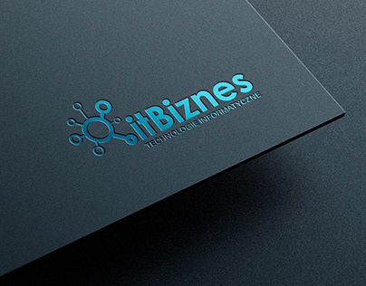 Logo and responsive website for itBiznes from Pabianice