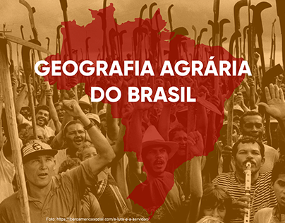 Capa Geografia Agrária do Brasil