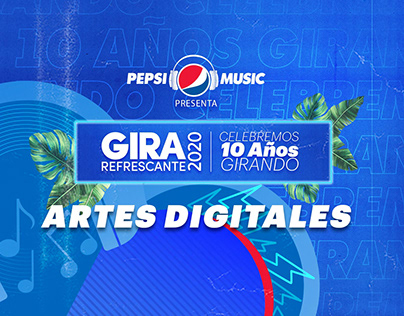 Gira Refrescante Pepsi 2020 (Artes Digitales)