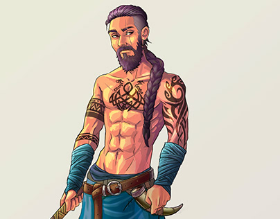 Halfdan, viking character