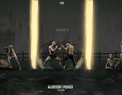 UFC| CONOR MCGREGOR VS DUSTIN POIRIER 3 Poster