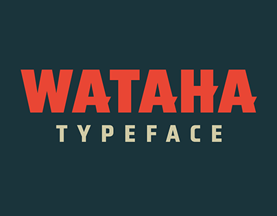 WATAHA Typeface