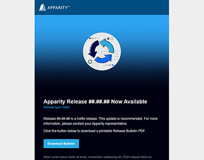 Apparity Ads & Emails