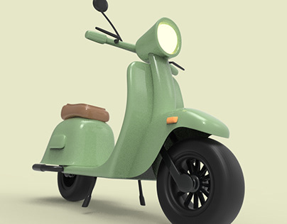 3D Modeling | Scooter